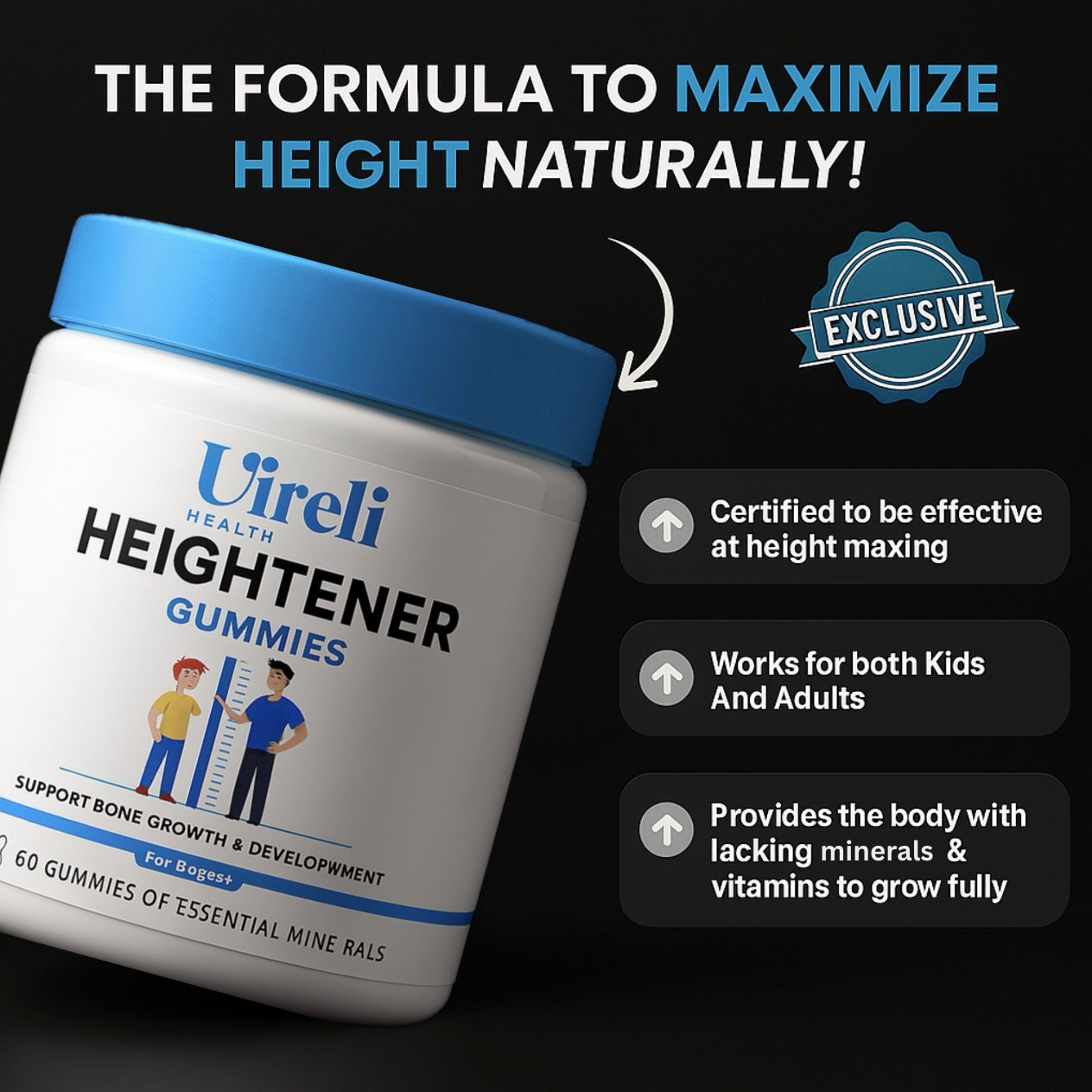 Vireli Health Growth Gummies